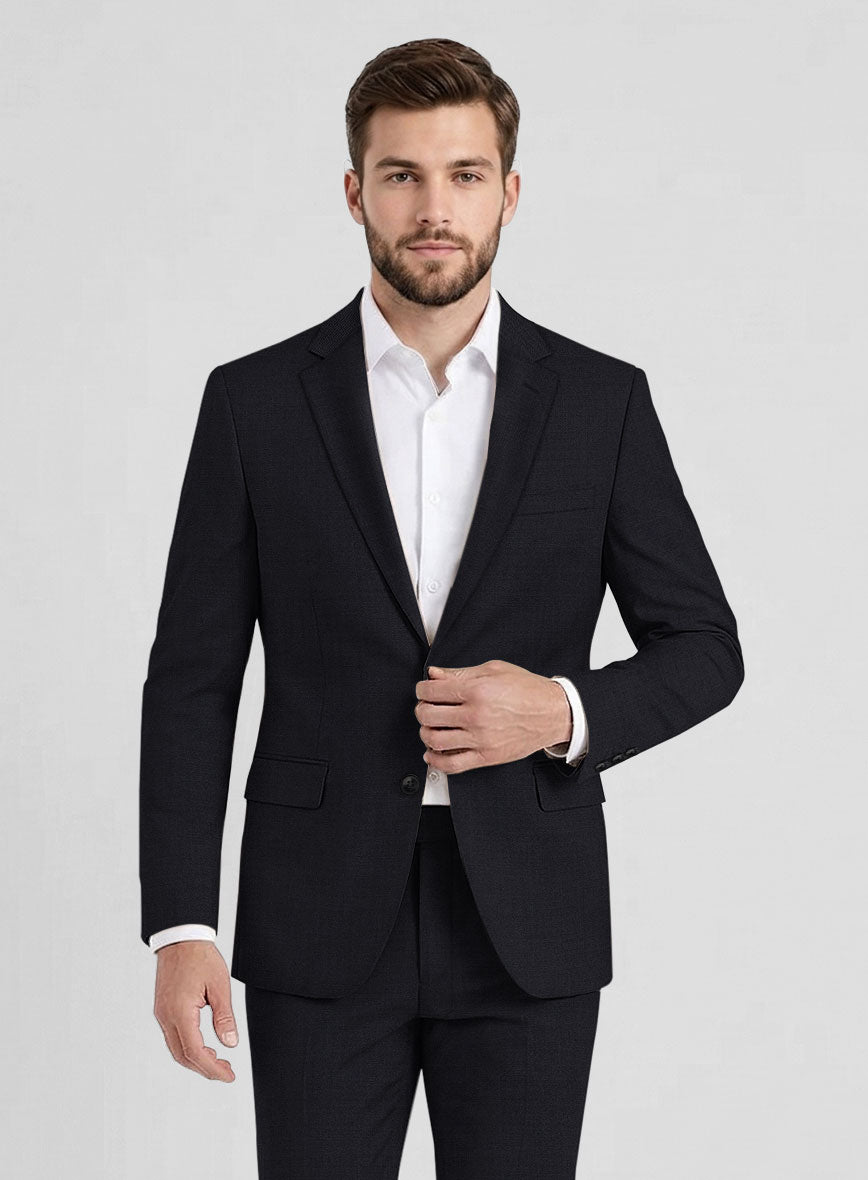 Reda Cashmere Blue Wool Jacket - StudioSuits