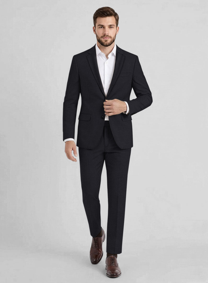 Reda Cashmere Blue Wool Suit - StudioSuits