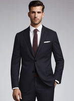 Reda Cashmere Blue Wool Suit - StudioSuits