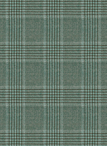 Reda Celadon Green Checks Wool Jacket - StudioSuits