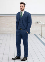 Reda Cobalt Blue Wool Suit - StudioSuits