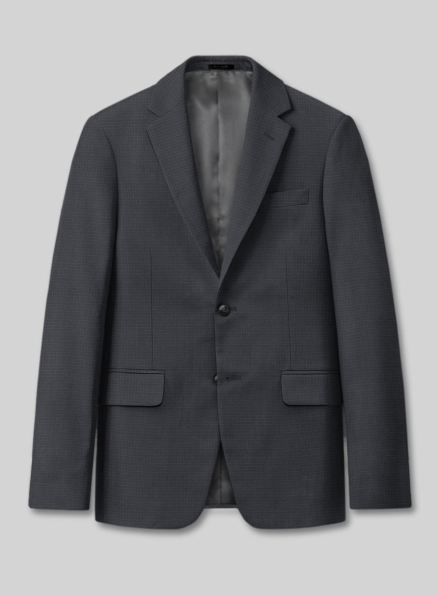 Reda Curto Gray Wool Jacket - StudioSuits