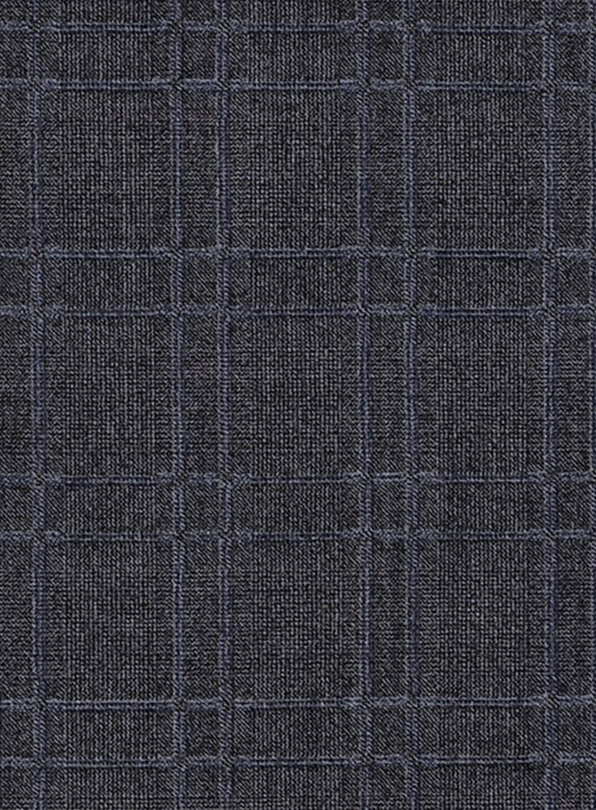 Reda Derta Gray Wool Jacket - StudioSuits