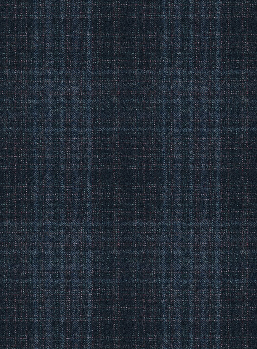 Reda Faruco Blue Checks Wool Suit - StudioSuits