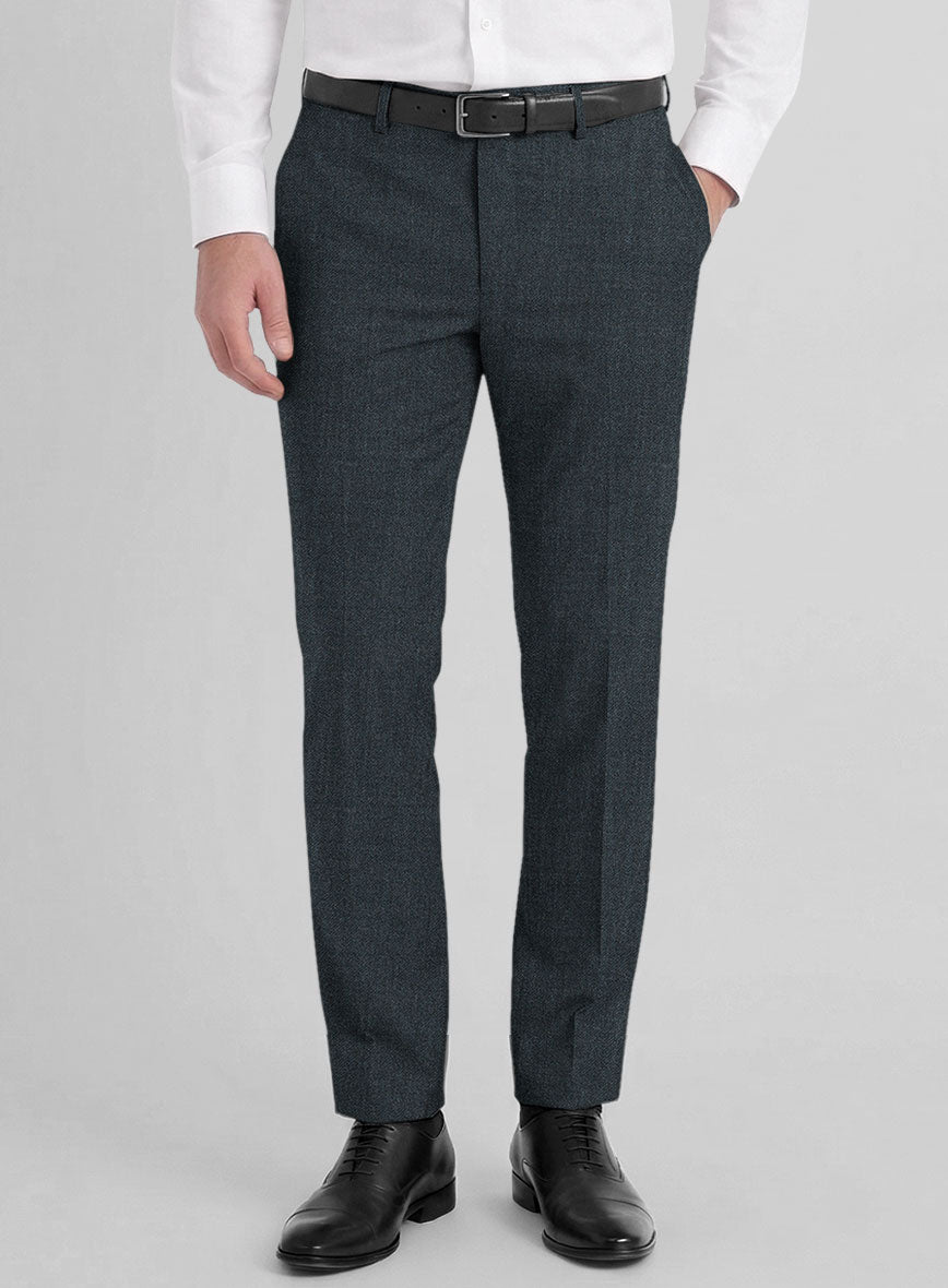 Reda Flexo Bond Blue Wool Suit - StudioSuits