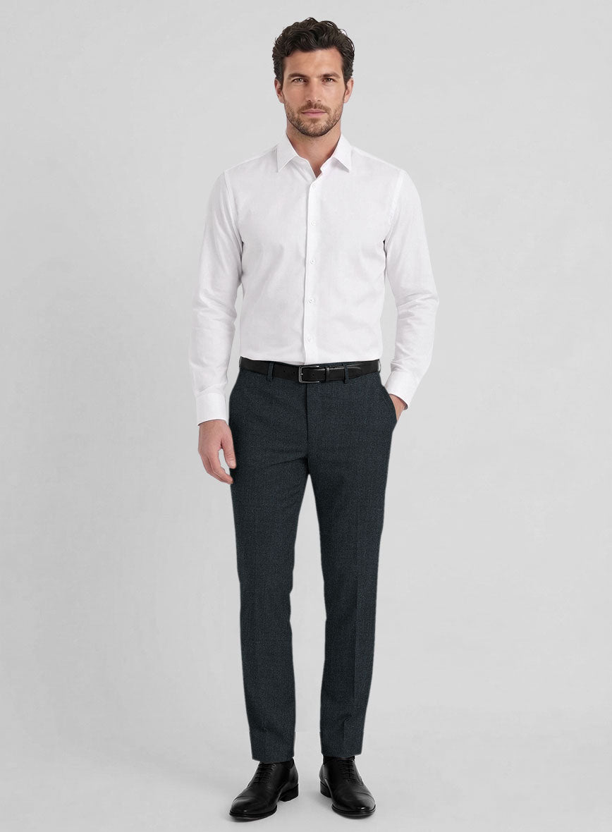 Reda Flexo Bond Blue Wool Suit - StudioSuits