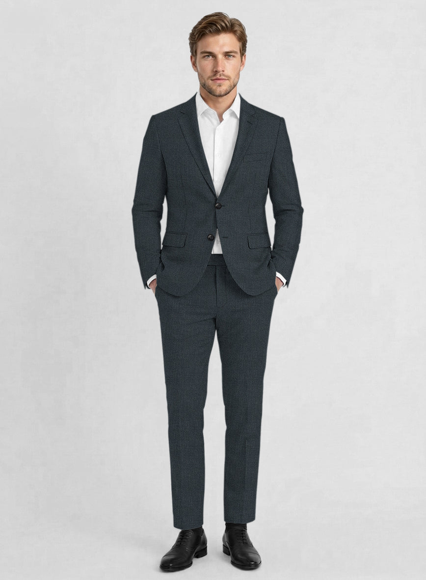 Reda Flexo Cosmic Blue Wool Suit - StudioSuits