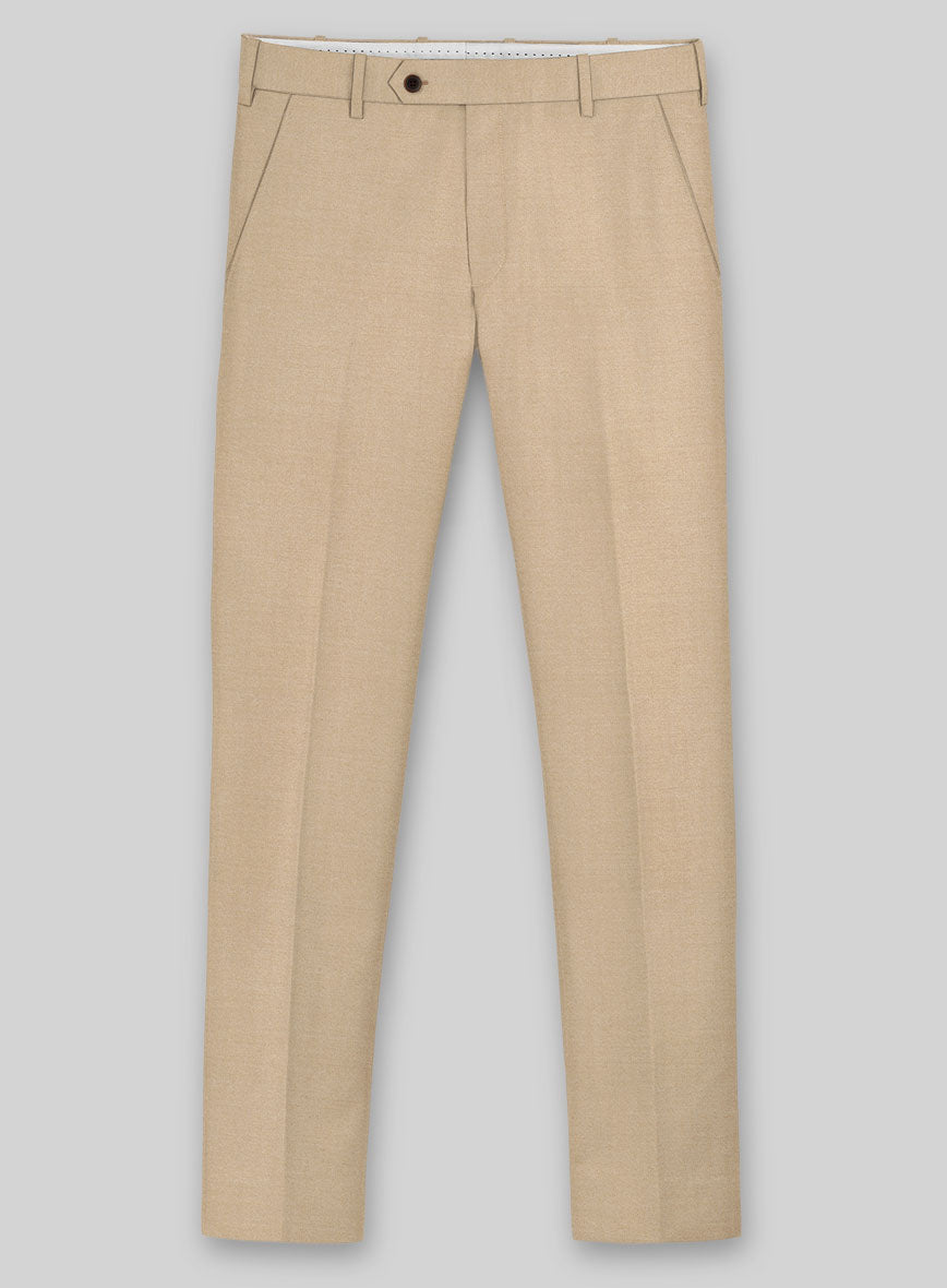 Reda Flexo Dark Beige Pants - StudioSuits