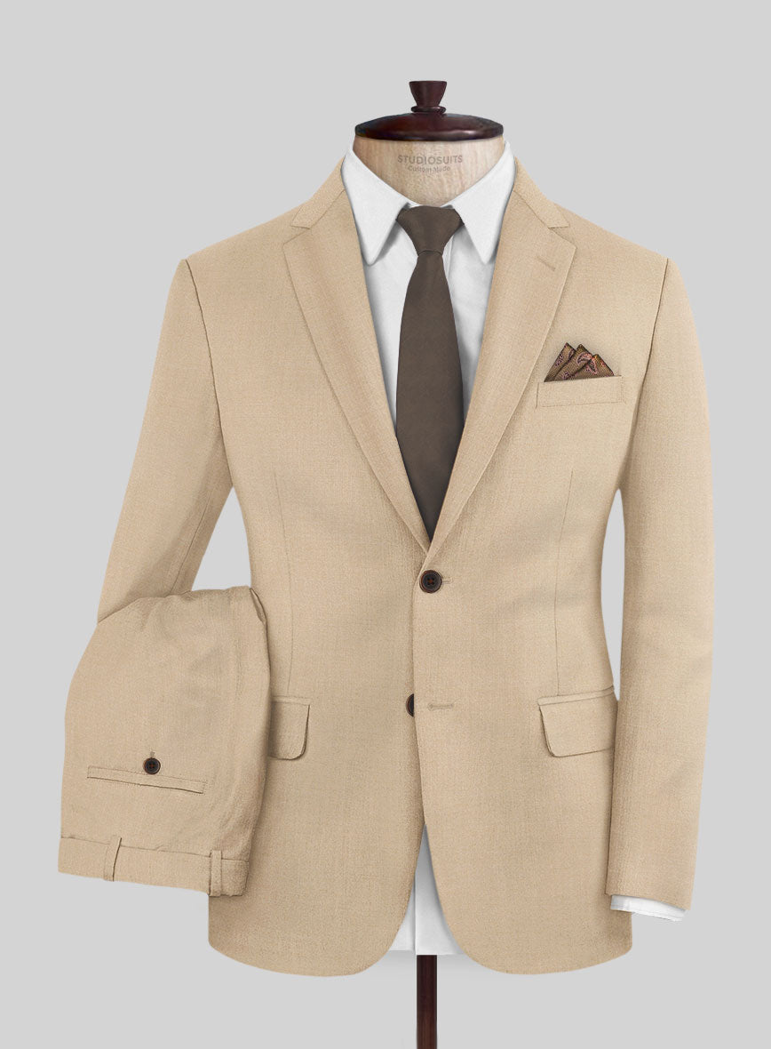 Reda Flexo Dark Beige Suit - StudioSuits