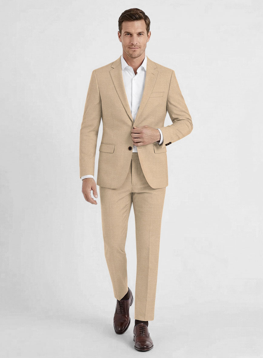 Reda Flexo Dark Beige Suit - StudioSuits