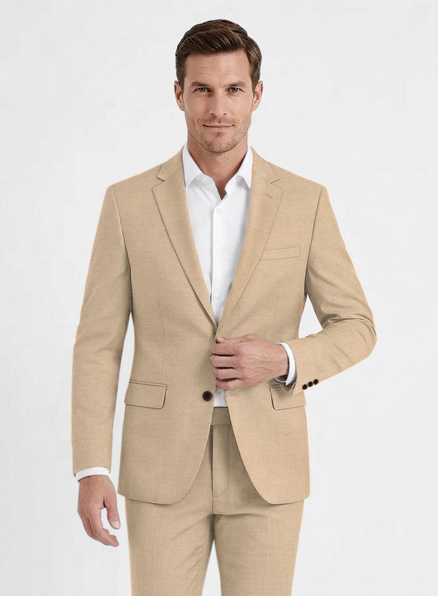 Reda Flexo Dark Beige Suit - StudioSuits