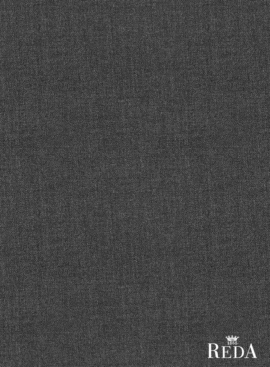 Reda Flexo Dark Gray Wool Suit - StudioSuits