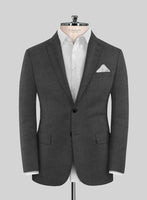 Reda Flexo Dark Gray Wool Suit - StudioSuits