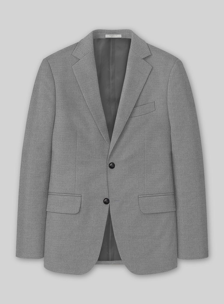 Reda Flexo Gray Wool Jacket - StudioSuits