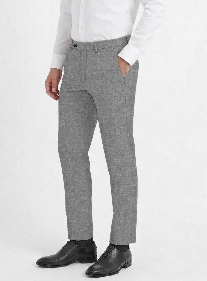 Reda Flexo Gray Wool Suit - StudioSuits