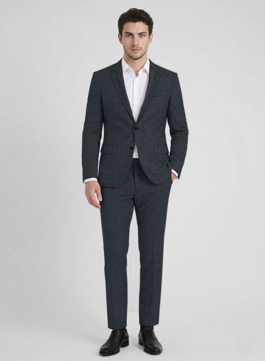 Reda Flexo Regal Blue Wool Suit - StudioSuits