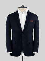 Reda Floura Blue Wool Suit - StudioSuits