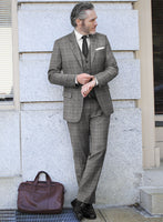 Reda Galie Gray Checks Wool Suit - StudioSuits