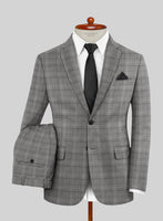 Reda Galie Gray Checks Wool Suit - StudioSuits