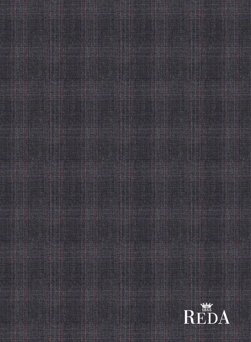 Reda Gelco Brown Wool Suit - StudioSuits