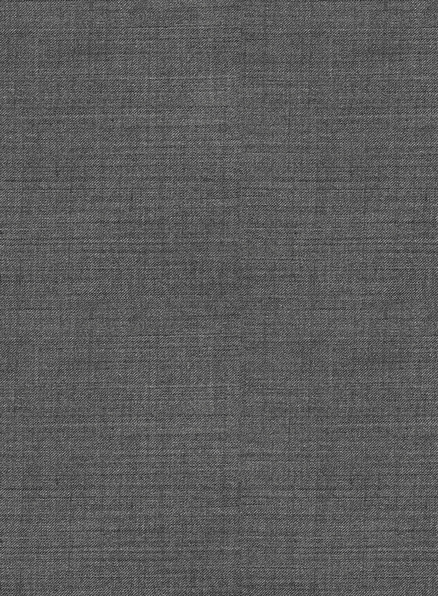 Reda Gray Twill Pure Wool Pants - StudioSuits