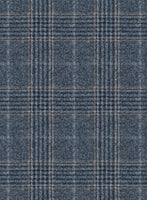 Reda Homio Blue Checks Wool Jacket - StudioSuits