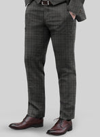 Reda Inleti Black Checks Wool Suit - StudioSuits