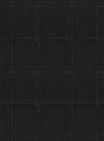Reda Martes Black Checks Wool Jacket - StudioSuits
