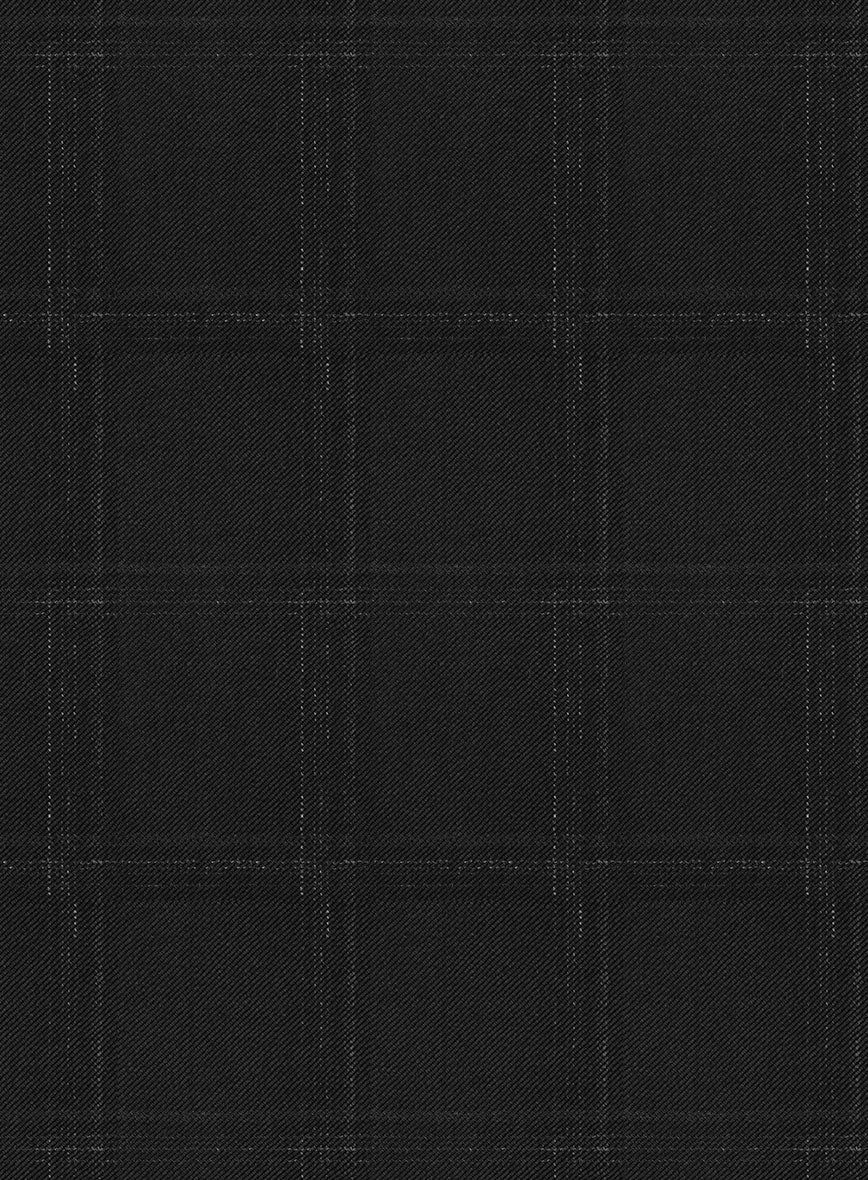 Reda Martes Black Checks Wool Suit - StudioSuits