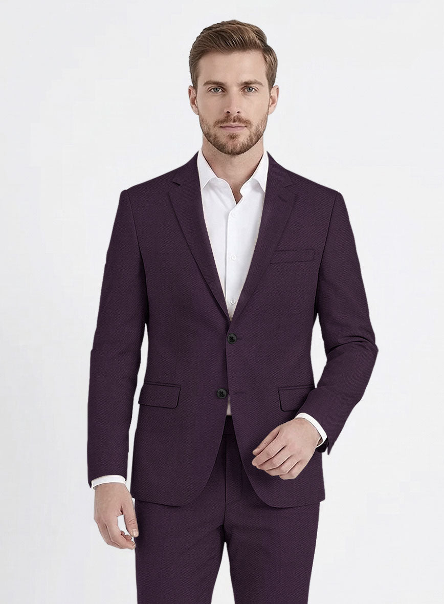 Reda Mauve Wool Jacket - StudioSuits
