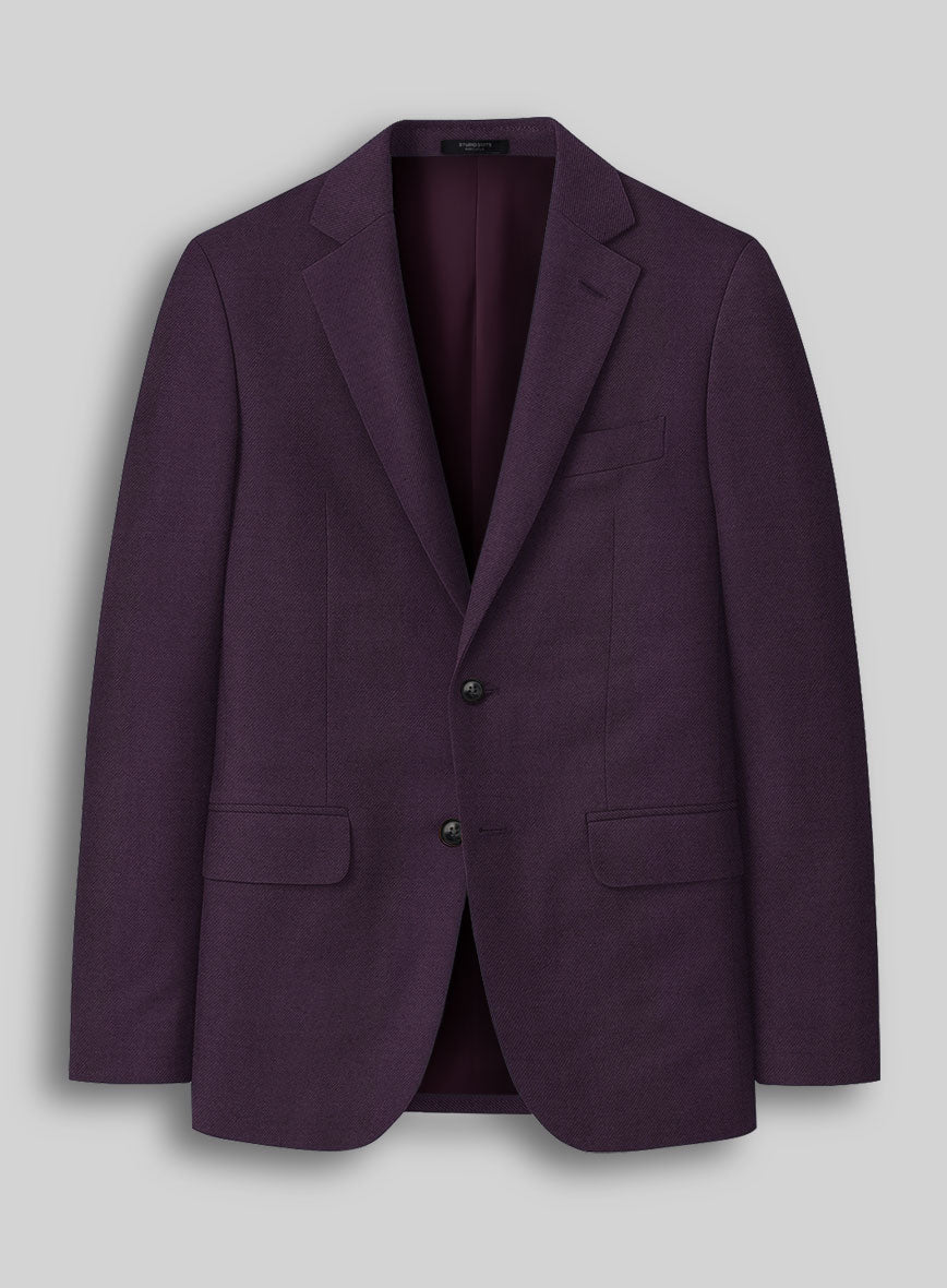 Reda Mauve Wool Jacket - StudioSuits