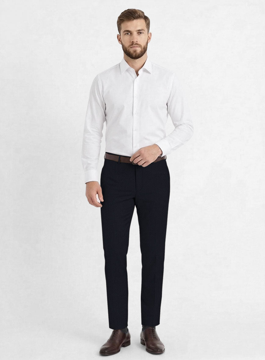 Reda Midnight Blue Wool Suit - StudioSuits