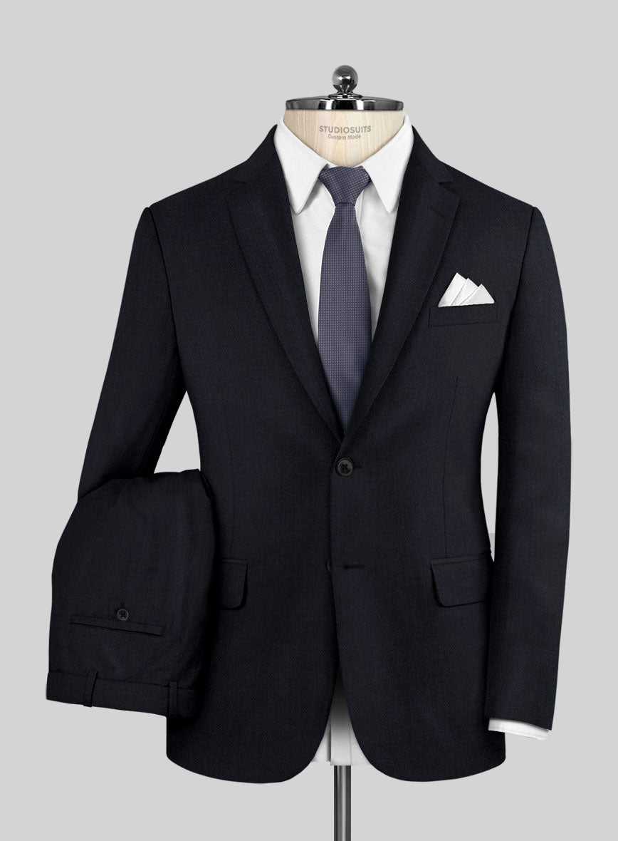 Reda Midnight Blue Wool Suit - StudioSuits