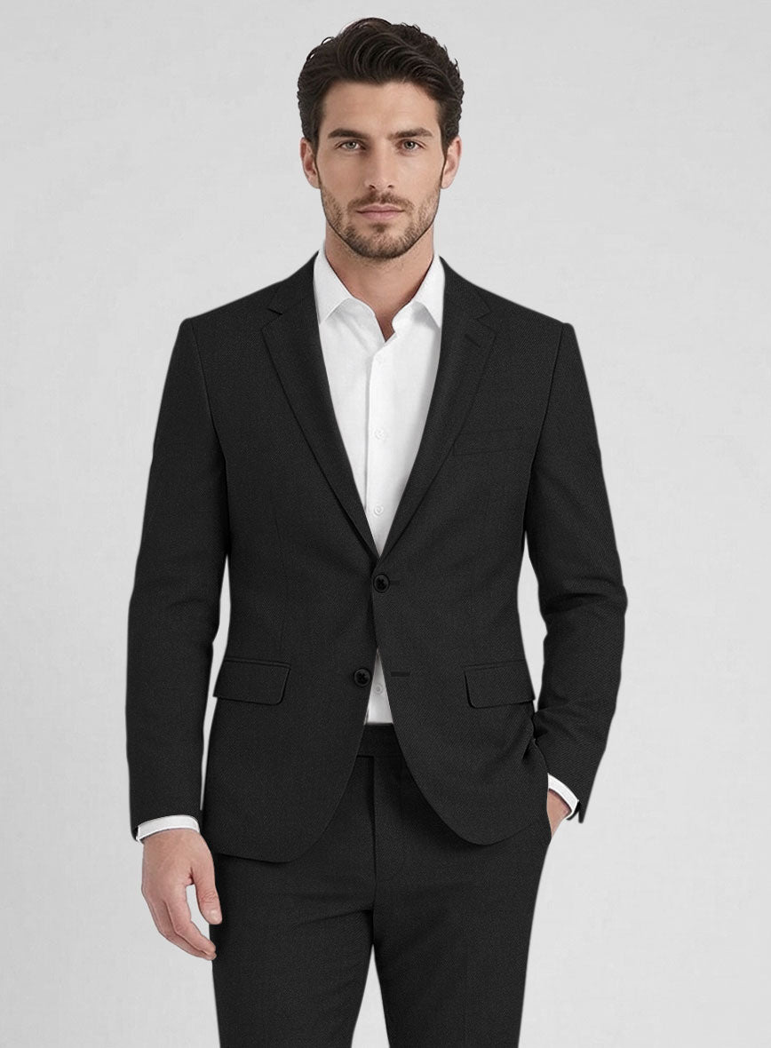 Reda Nova Charcoal Wool Suit - StudioSuits