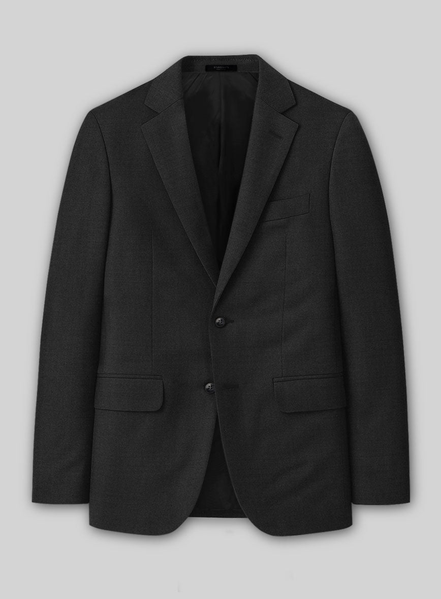 Reda Nova Charcoal Wool Suit - StudioSuits