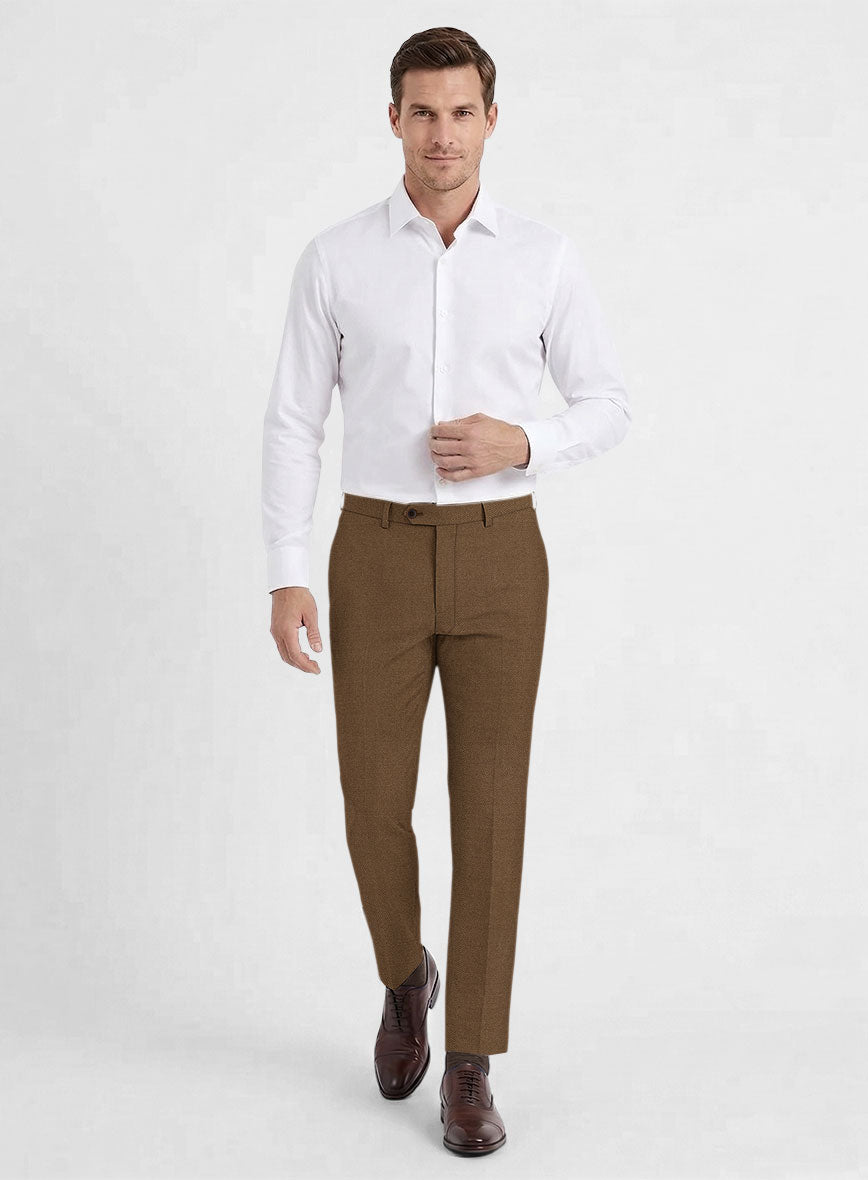 Reda Tan Wool Suit - StudioSuits