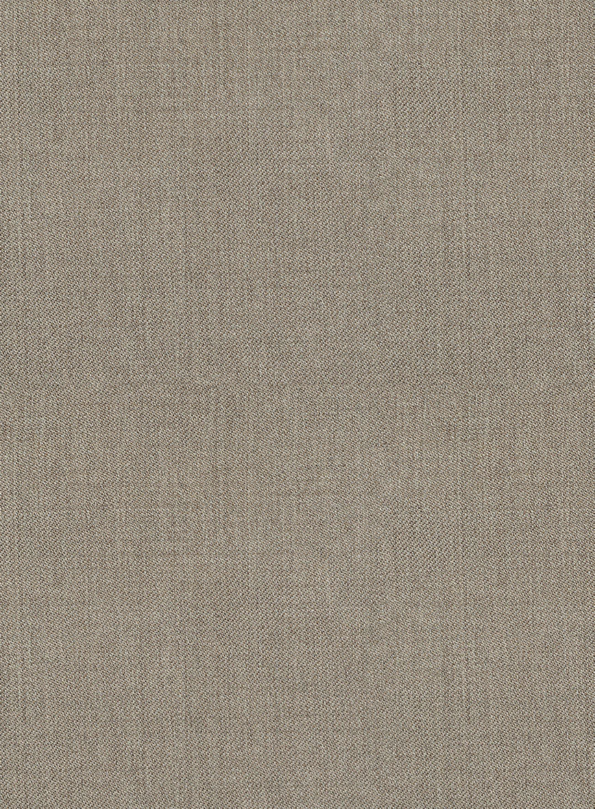 Reda Worsted Beige Pure Wool Jacket - StudioSuits