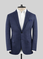 Reda Yunot Blue Wool Jacket - StudioSuits