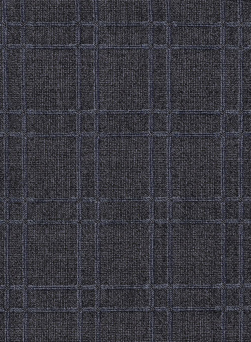 Reda Derta Gray Wool Jacket - StudioSuits