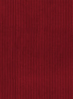 Red Thick Corduroy Suit - StudioSuits
