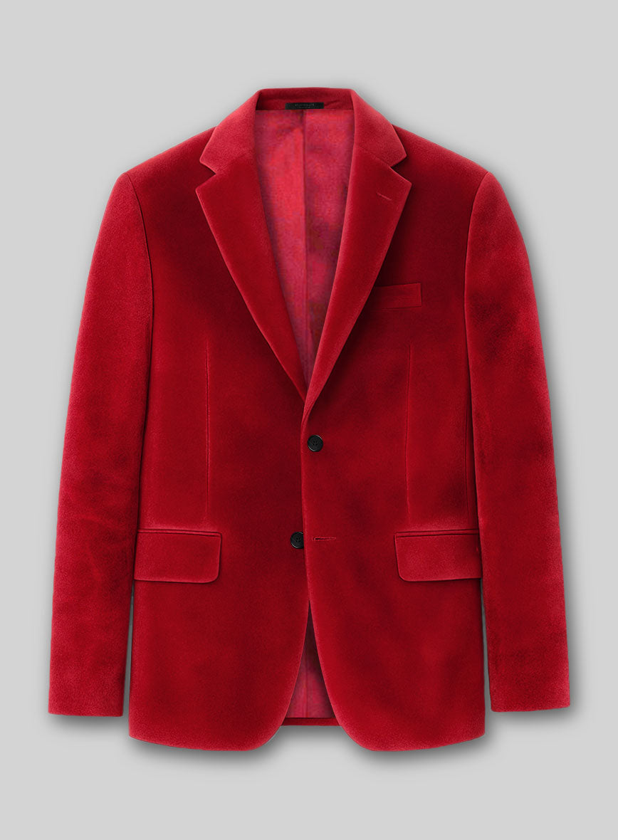 Red Velvet Jacket