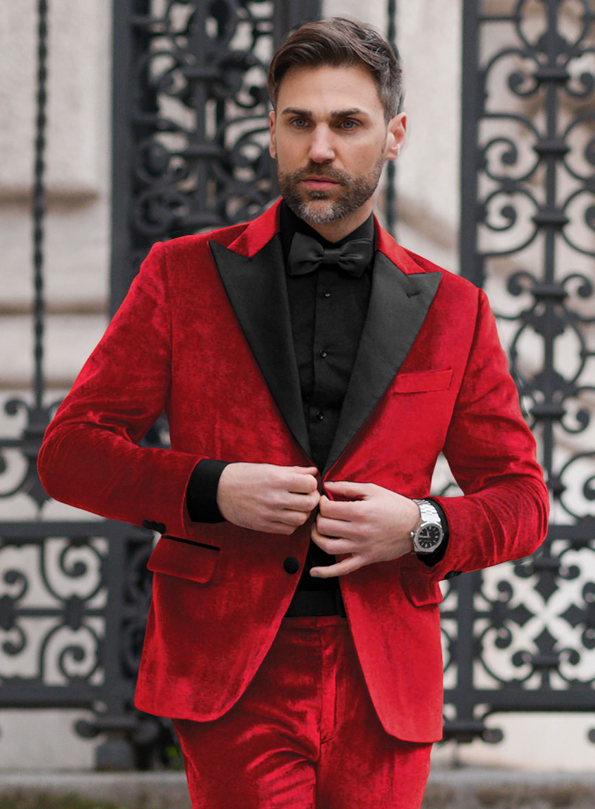 Velvet Dinner Jacket Red Velvet Dress Jacket Velvet Wedding Dress For Men Red Velvet Smoking Jacket Velvet Dinner Jacket Red Velvet Dress Jacket Velvet Wedding Dress For Men Red Velvet Smoking Jacket