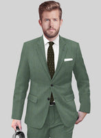 Regal Corded Green Stripe Tweed Suit - StudioSuits