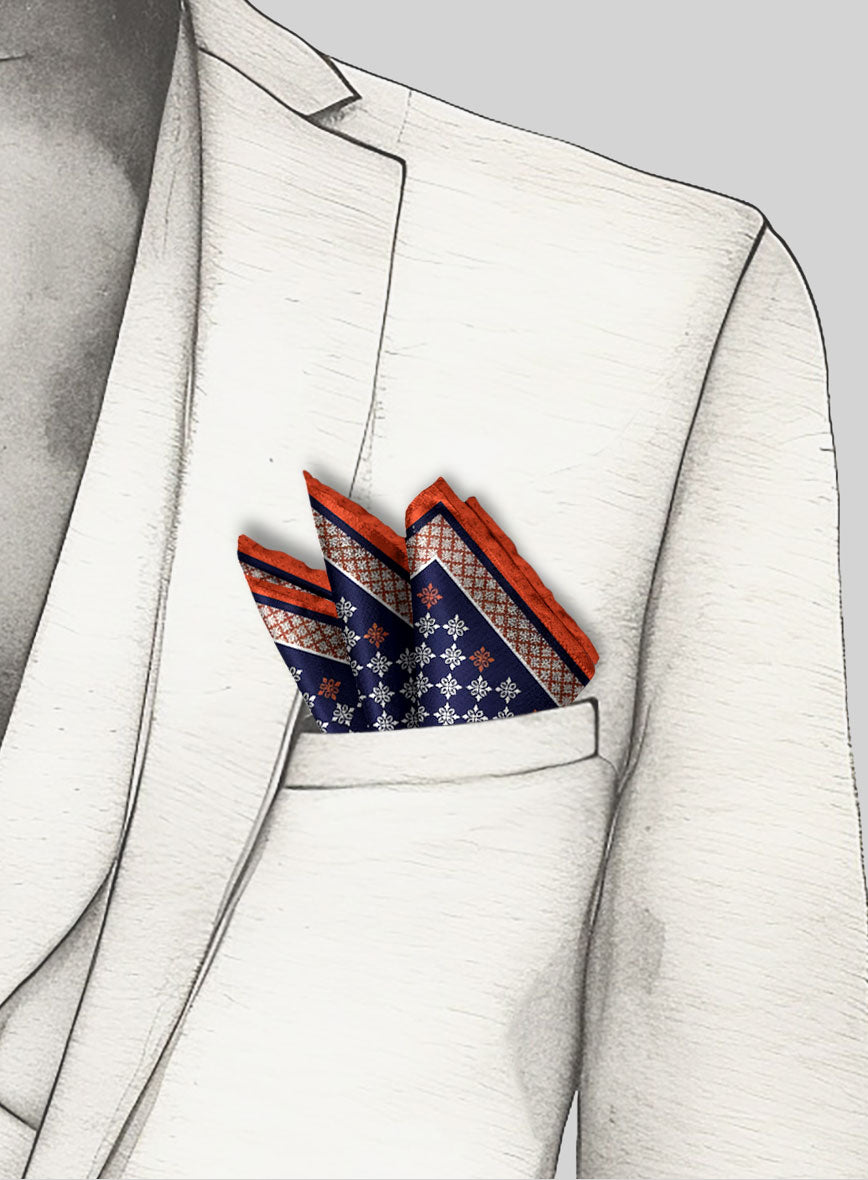 Regnare Silk Pocket Square - StudioSuits