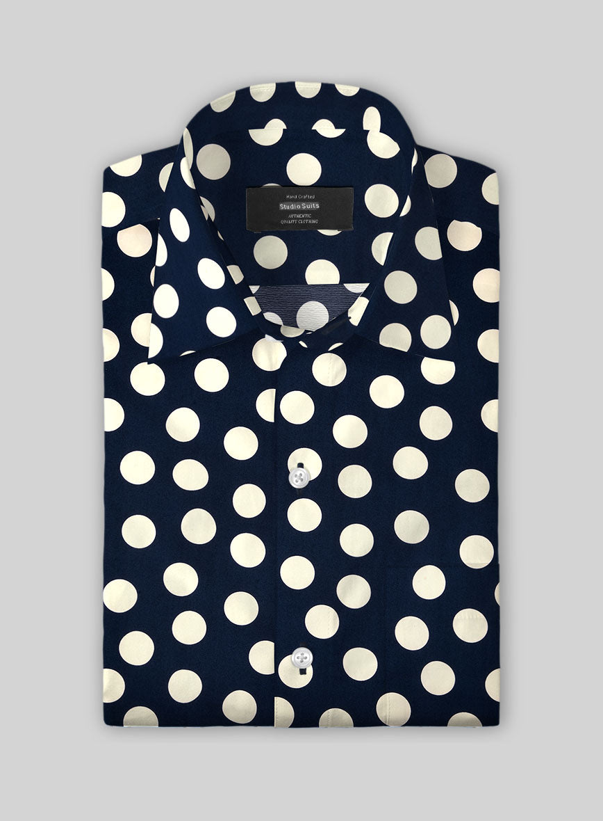 Retro Orbit Cotton Shirt - StudioSuits