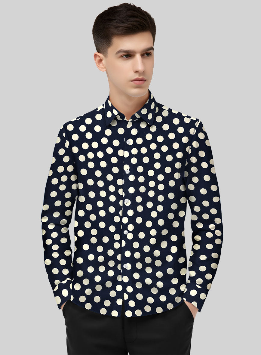 Retro Orbit Cotton Shirt - StudioSuits
