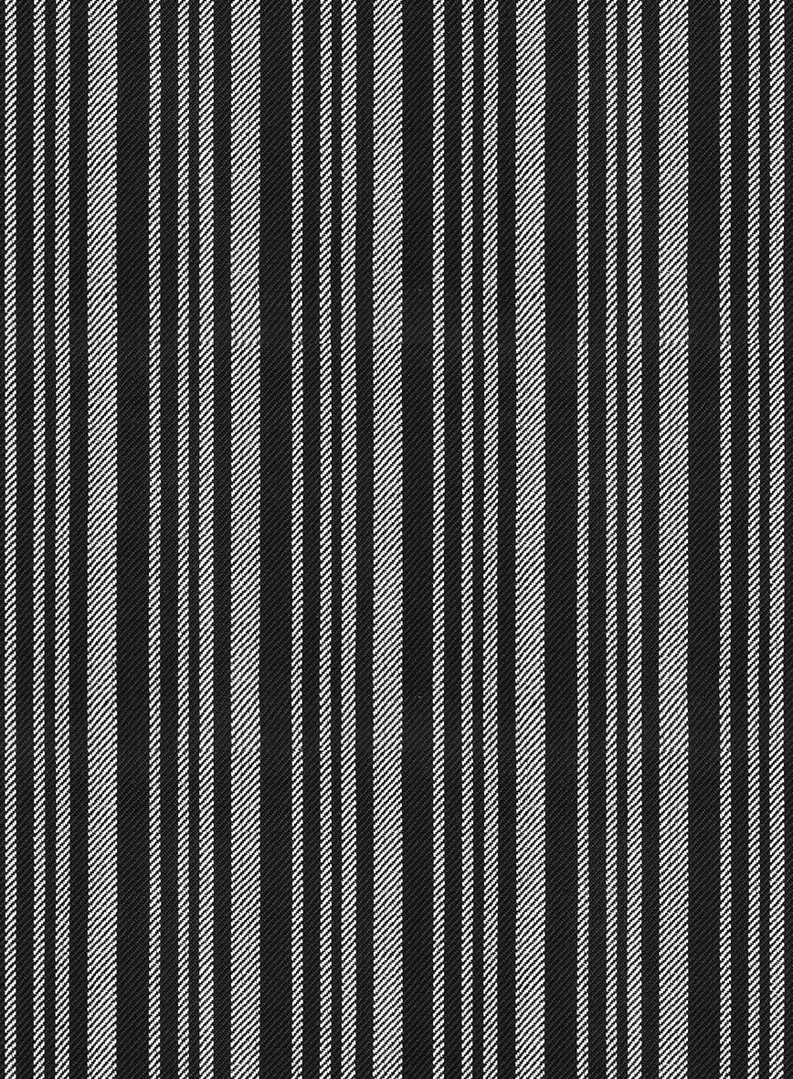 Retro Reel Black Stripe Pants - StudioSuits