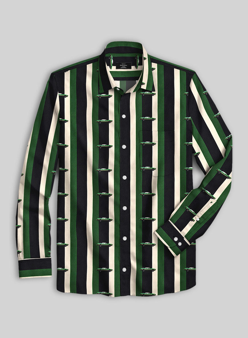 Italian Cotton Retro Ride Shirt - StudioSuits
