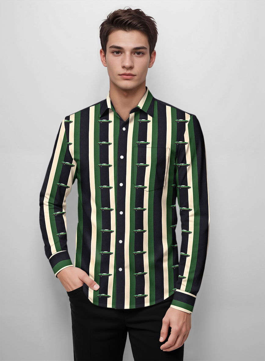 Italian Cotton Retro Ride Shirt - StudioSuits