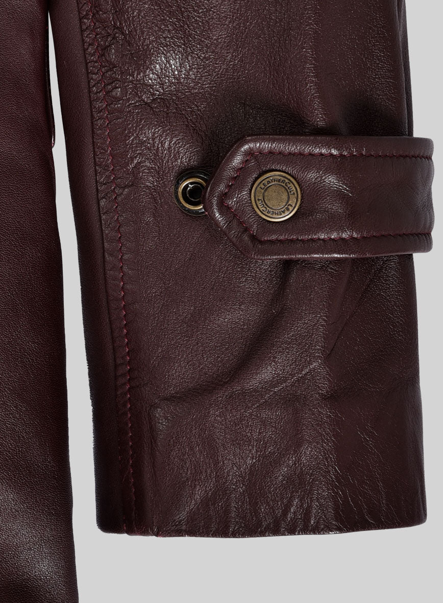 Robert Leather Blazer - StudioSuits